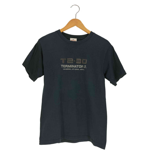 ユニバーサルスタジオジャパン UNIVERSAL STADIOS JAPAN USA製 TERMINATOR 2 T2-3D クルーネックTシャツ メンズ JPN:S