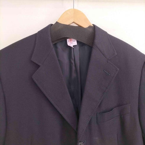カナーリ CANALI イタリア製 ウールギャバ ワッフル地 3B テーラードジャケット メンズ 547