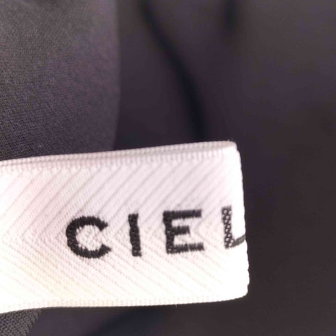 CIEL'AIR ストレッチポンチ Vネックワンピース レディース FREE