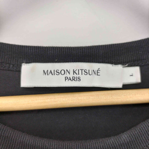 メゾンキツネ MAISON KITSUNE FOX HEAD PATCH 半袖 Tシャツ メンズ JPN:L