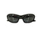 オークリー OAKLEY Black Iridium STRAIGHT JACKET 04-327 メンズ