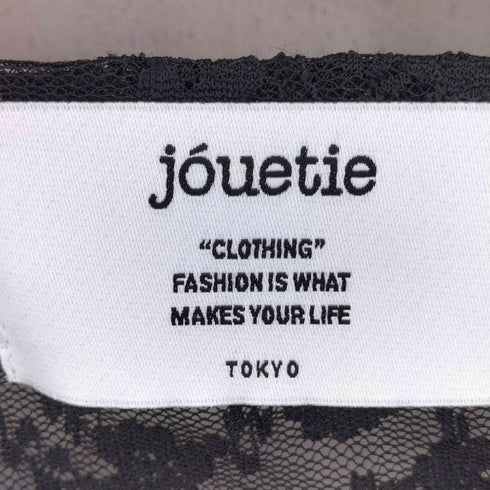 ジュエティ jouetie フリルスリーブレーストップス レディース JPN:M