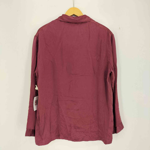 Yamamay シルクオープンカラーシャツ パジャマシャツ メンズ import:M