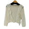 エージーバイアクアガール AG by aquagirl L/S フリルデザインレーストップス レディース JPN:M