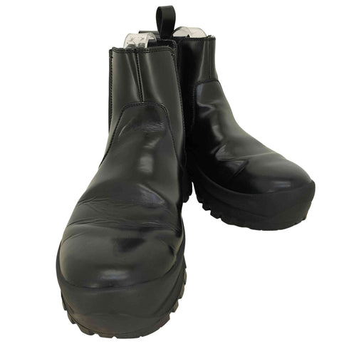 ザラ ZARA VIBRAM レザーチェルシーアンクルブーツ メンズ JPN:27