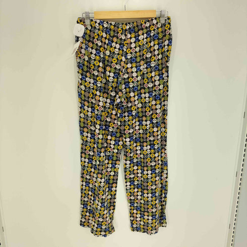クラフトアンドバロー Croft&Barrow 00S 総柄 王冠 パジャマ パンツ レディース