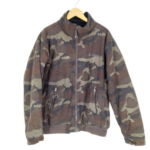 コロンビア Columbia カモ柄 裏ボア スタンドカラージャケット メンズ JPN:XL
