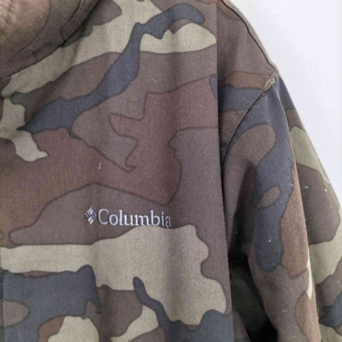 コロンビア Columbia カモ柄 裏ボア スタンドカラージャケット メンズ JPN:XL