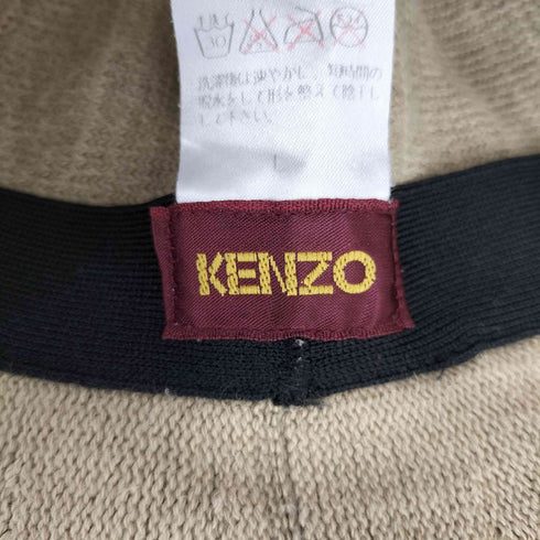 ケンゾー KENZO コットンリネン バケットハット レディース