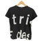 トリココムデギャルソン tricot COMME des GARCONS ロゴ プリント Tシャツ レディース