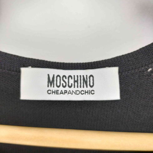 モスキーノ MOSCHINO cheapandchic イタリア製 メッシュワンピース レディース 38