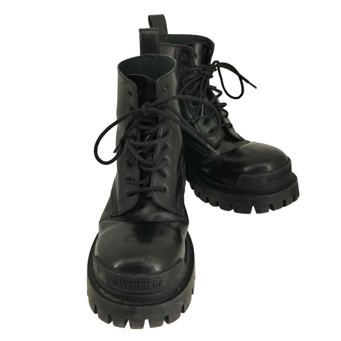 バレンシアガ BALENCIAGA ストライクレースアップブーツ メンズ 40
