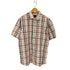 ステューシー Stussy 紺タグ 半袖チェックシャツ メンズ import:XL