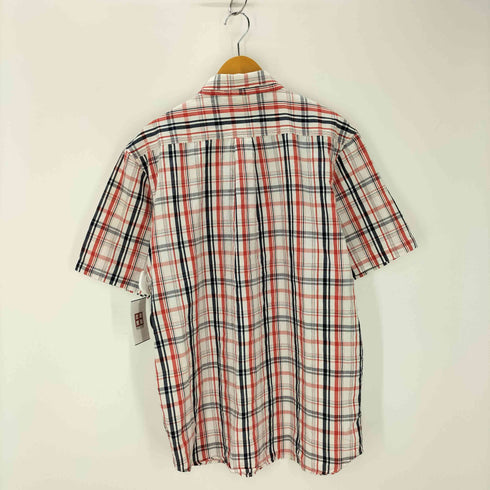 ステューシー Stussy 紺タグ 半袖チェックシャツ メンズ import:XL