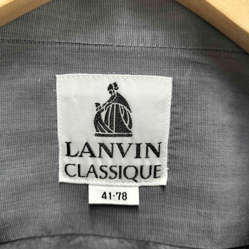ランバンクラッシック LANVIN CLASSIQUE レギュラーカラー L/S シャツ メンズ 41-78