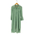 ザラ ZARA ロングシャツワンピース レディース import:L