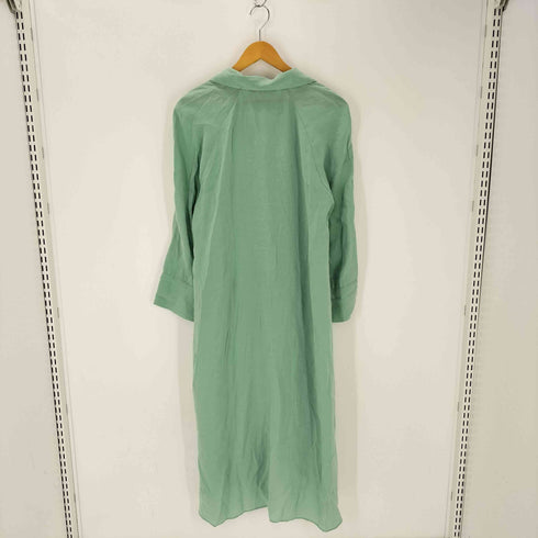 ザラ ZARA ロングシャツワンピース レディース import:L