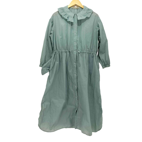 ドットアンドストライプスチャイルドウーマン Dot&Stripes CHILD WOMAN ナイロン フリル ワンピース レディース FREE