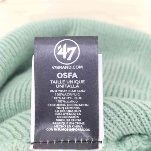 フォーティセブンブランド 47 BRAND 刺繍 ビーニー メンズ ONE SIZE