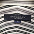 バーバリーロンドン BURBERRY LONDON ロゴ 刺繍 ストライプ レギュラーカラー L/S シャツ メンズ import:L