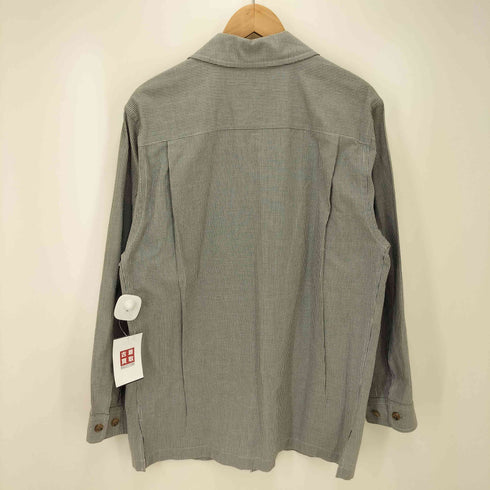 バーバリーロンドン BURBERRY LONDON オープンカラー チェック L/S シャツ ジャケット メンズ import:M