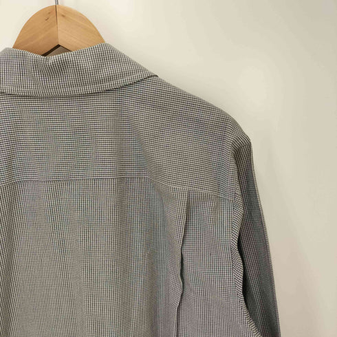 バーバリーロンドン BURBERRY LONDON オープンカラー チェック L/S シャツ ジャケット メンズ import:M