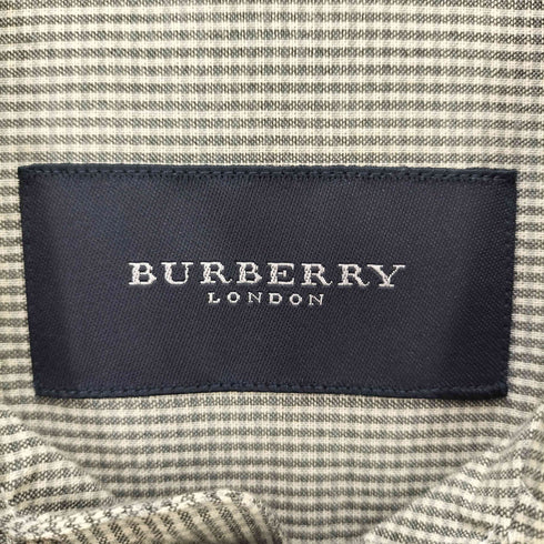 バーバリーロンドン BURBERRY LONDON オープンカラー チェック L/S シャツ ジャケット メンズ import:M