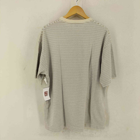 スティーブンアラン Steven Alan HI/TWST BORDER SHORT SLEEVE TEE -BOLD/Tシャツ メンズ JPN:XL