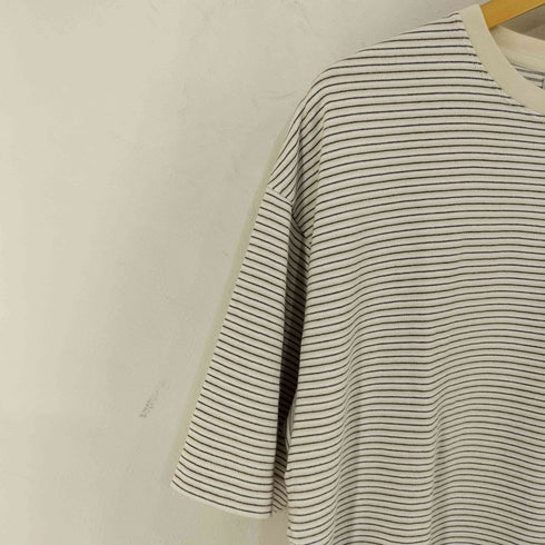 スティーブンアラン Steven Alan HI/TWST BORDER SHORT SLEEVE TEE -BOLD/Tシャツ メンズ JPN:XL