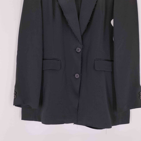 ザラ ZARA サテン スーツブレザー レディース import:L