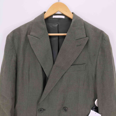 ザラ ZARA 100%リネンスーツブレザー メンズ import:M