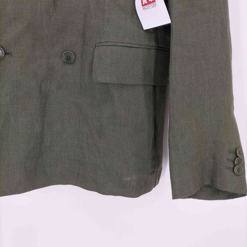 ザラ ZARA 100%リネンスーツブレザー メンズ import:M