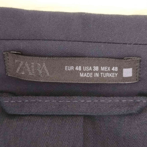 ザラ ZARA ダブルブレストブレザー メンズ 48