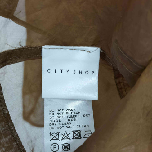 シティショップ CITYSHOP ORGANDY TAILORED レディース FREE