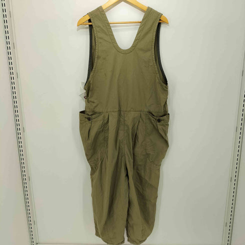ツムグ tumugu: コットンリネンツイル サロペット レディース F