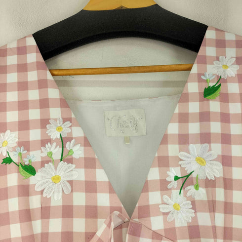チェスティ Chesty マーガレット刺繍ジャンパースカート レディース 1
