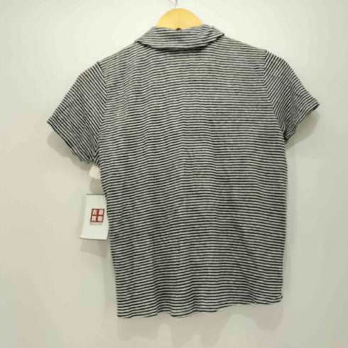 スティーブンアラン Steven Alan ボーダー S/S シャツカーディガン レディース