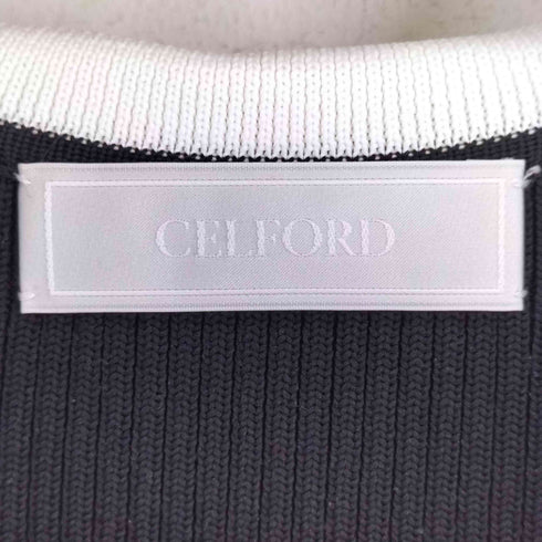 セルフォード CELFORD 衿付きホールガーメントワンピース レディース 38