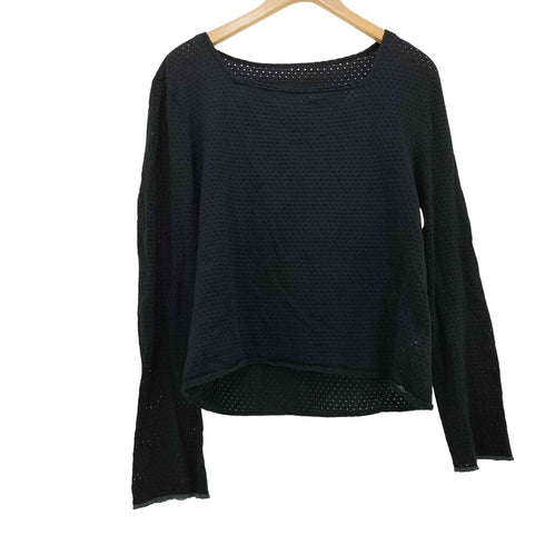 ロクビューティーアンドユースユナイテッドアローズ 6 BEAUTY & YOUTH UNITED ARROWS MESH SQUARE NECK PULLOVER/カットソー レディース