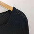ロクビューティーアンドユースユナイテッドアローズ 6 BEAUTY & YOUTH UNITED ARROWS MESH SQUARE NECK PULLOVER/カットソー レディース