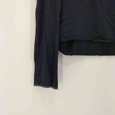 ロクビューティーアンドユースユナイテッドアローズ 6 BEAUTY & YOUTH UNITED ARROWS MESH SQUARE NECK PULLOVER/カットソー レディース
