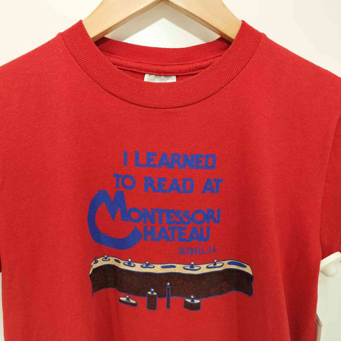 ジャージーズ JERZEES USA製 S/S プリント TEE レディース import:M