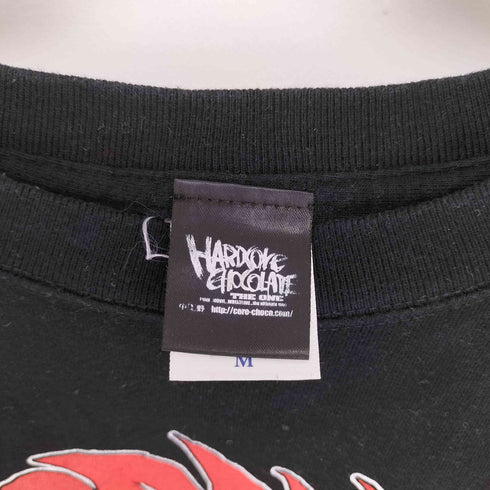 ハードコアチョコレート HARDCORE CHOCOLATE フロントプリントクルーネック半袖Tシャツ 映画Tee メンズ JPN:M