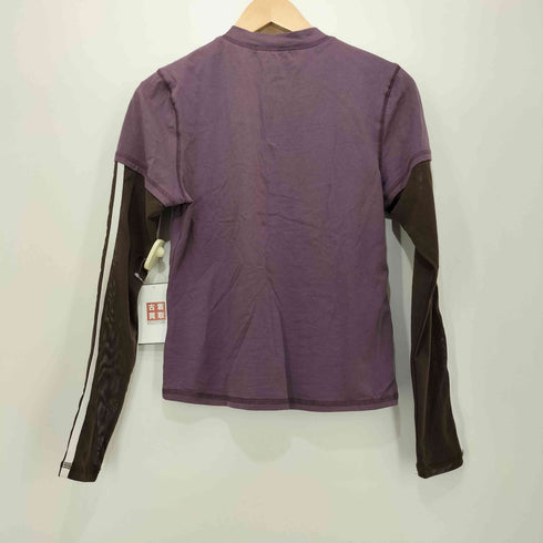PARTIMENTO シアースリーブ レイヤード L/S カットソー レディース import:M