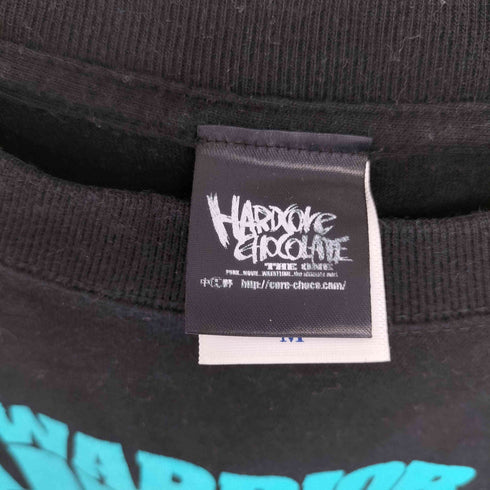 ハードコアチョコレート HARDCORE CHOCOLATE フロントプリントクルーネック半袖Tシャツ 映画Tee メンズ JPN:M