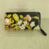 ヴィヴィアンウエストウッド Vivienne Westwood Long Wallet Enamel Floral Genuine Leather レディース