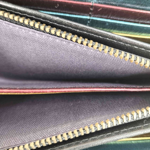 ヴィヴィアンウエストウッド Vivienne Westwood Long Wallet Enamel Floral Genuine Leather レディース