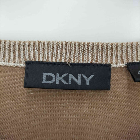 ダナキャランニューヨーク DKNY オーバーサイズ コットン クルーネック ニット メンズ 4L