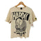 ハードコアチョコレート HARDCORE CHOCOLATE フロントプリントクルーネック半袖Tシャツ 漫画Tee メンズ JPN:M