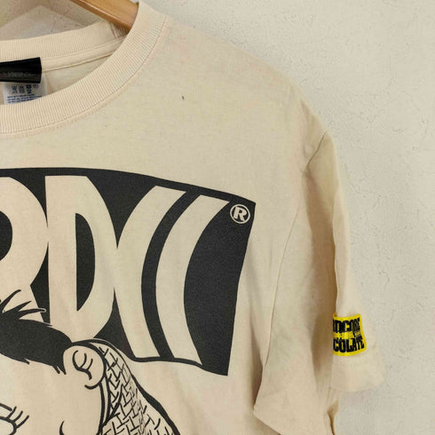 ハードコアチョコレート HARDCORE CHOCOLATE フロントプリントクルーネック半袖Tシャツ 漫画Tee メンズ JPN:M